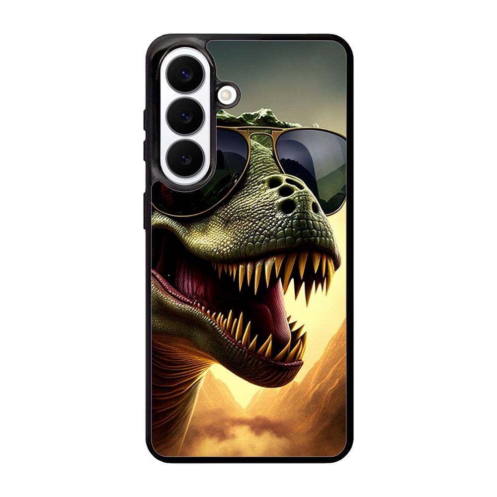 Dinosaur sunbathing Samsung Galaxy S26 Case FE0207
