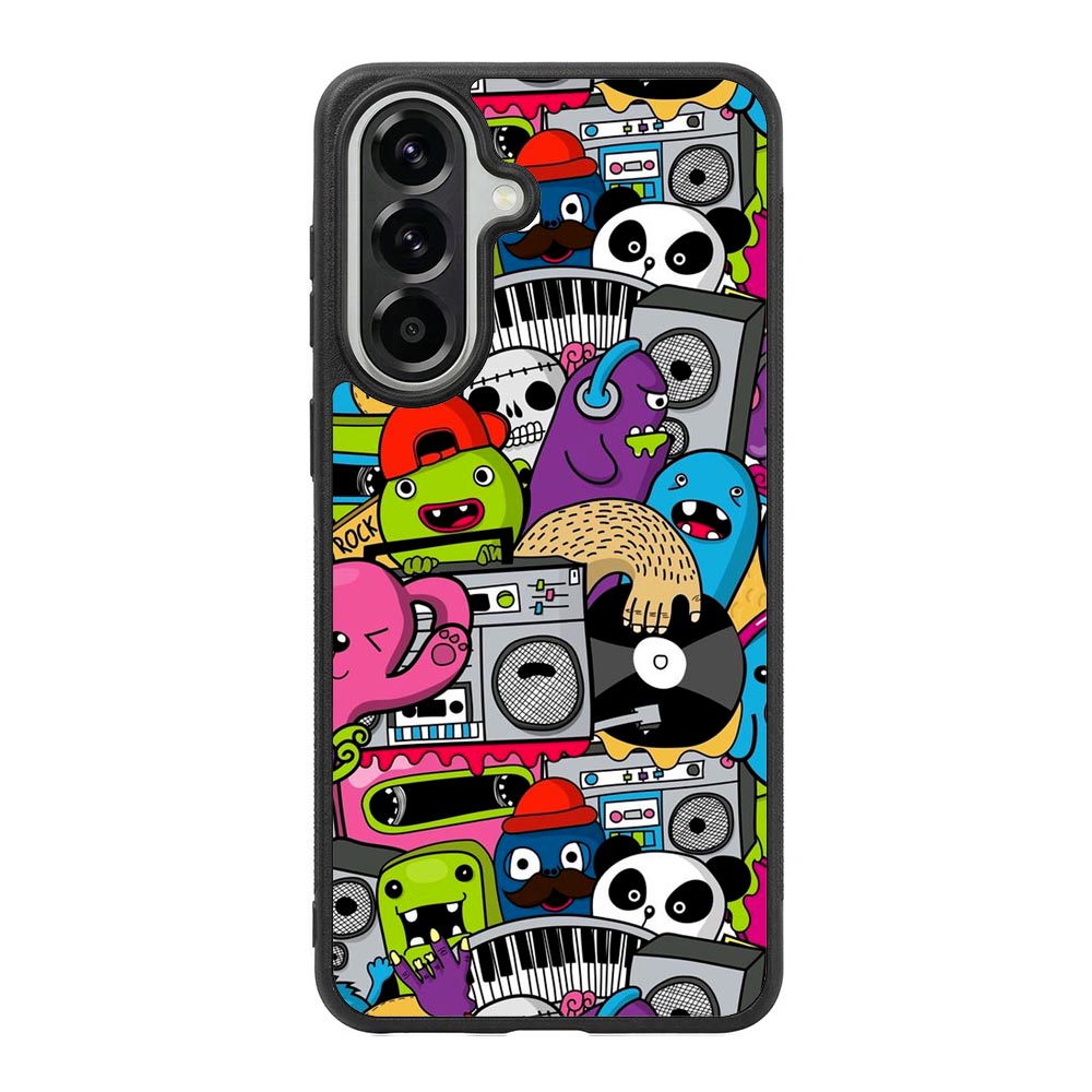 Music Doodle Samsung Galaxy A37 Case FE0456