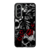 Skull Flower Art Samsung Galaxy A57 Case FE0564