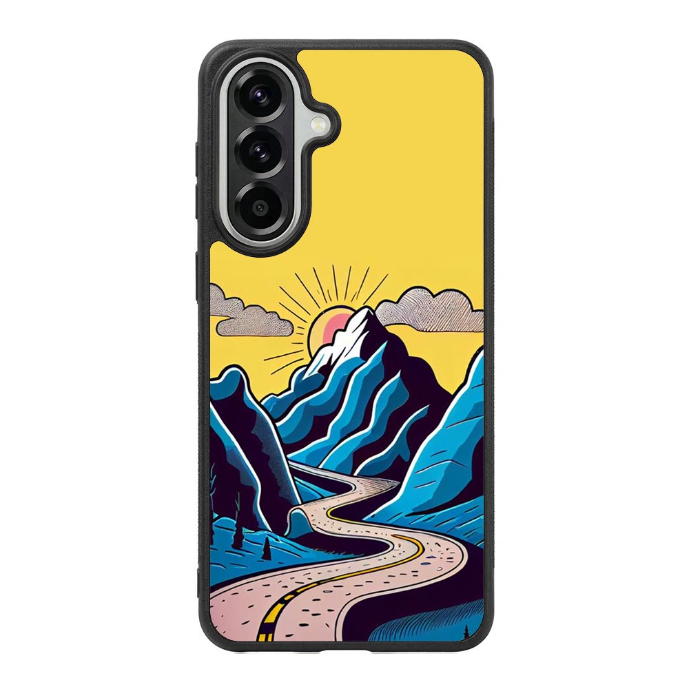 Sunset and Mountains Samsung Galaxy A57 Case FE0606