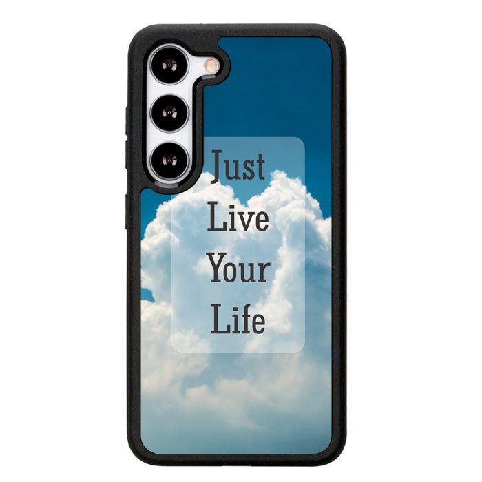Blue Sky Clouds X00110 Samsung Galaxy S25 5G Case