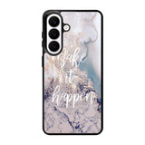 Marble Quotes X00225 Samsung Galaxy S26 Plus Case