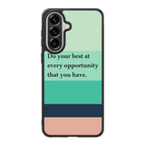 Mint Stripes X00341 Samsung Galaxy A37 Case