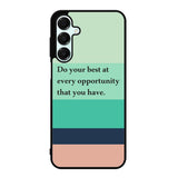 Mint Stripes X00341 Samsung Galaxy A26 5G Case