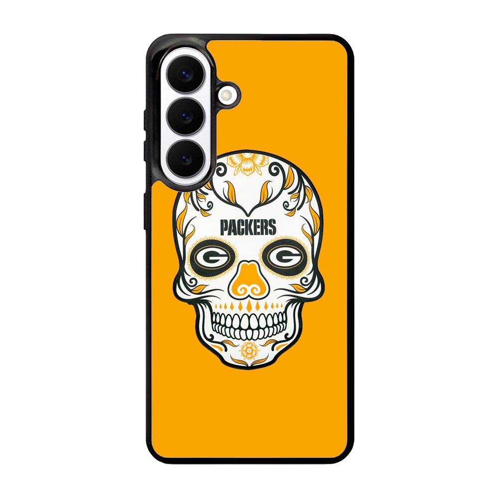 Green Bay Packers Skull X00391 Samsung Galaxy S26 Plus Case