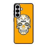 Green Bay Packers Skull X00391 Samsung Galaxy S26 Case