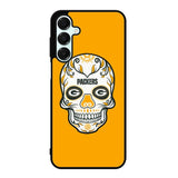 Green Bay Packers Skull X00391 Samsung Galaxy A35 5G Case