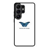 Blue Butterfly X00398 Samsung Galaxy S26 Ultra Case