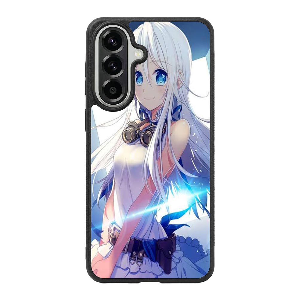 Blue Eyes Anime Girl X00473 Samsung Galaxy A37 Case