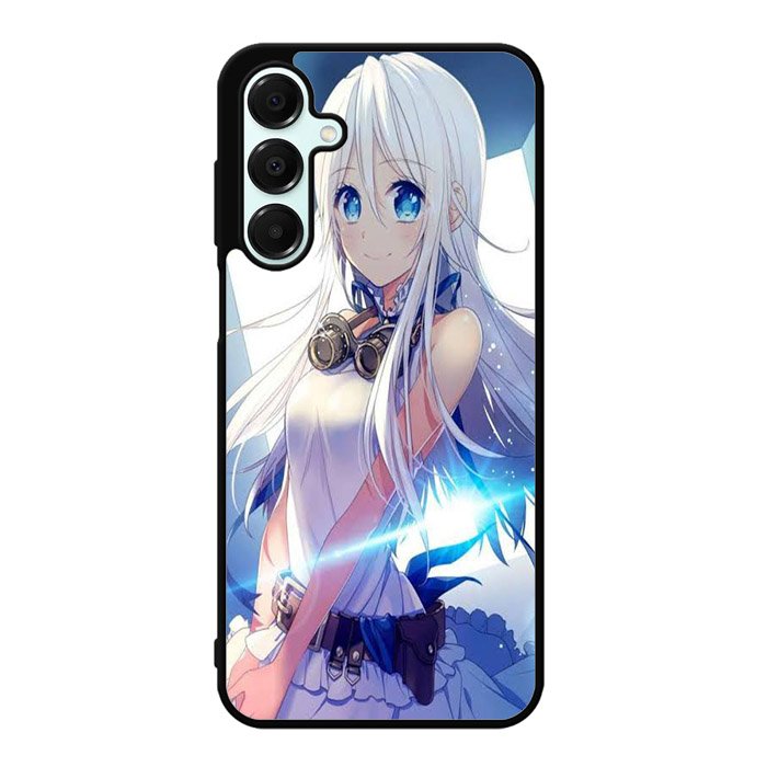 Blue Eyes Anime Girl X00473 Samsung Galaxy A35 5G Case