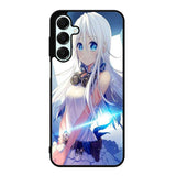 Blue Eyes Anime Girl X00473 Samsung Galaxy A56 5G Case