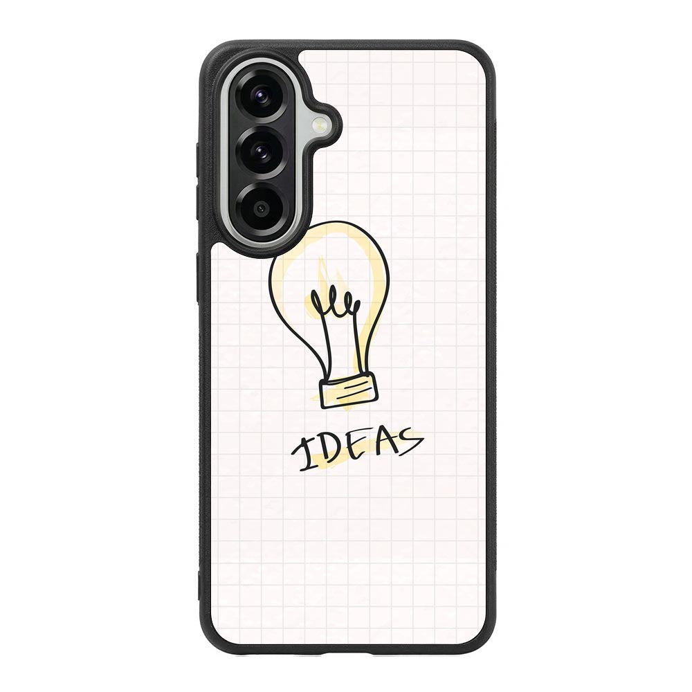 light bulb doodle X00625 Samsung Galaxy A57 Case