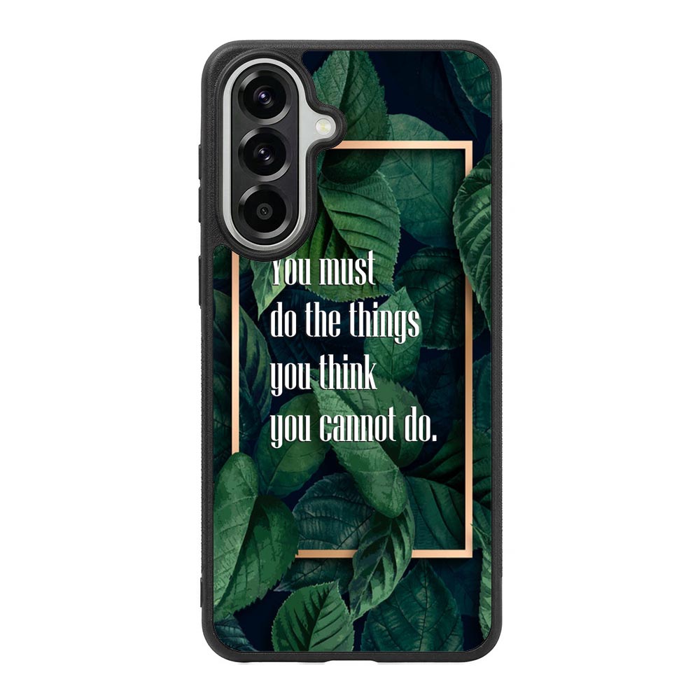 Gold rectangle frame X00628 Samsung Galaxy A37 Case