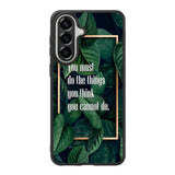 Gold rectangle frame X00628 Samsung Galaxy A37 Case