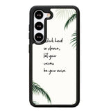 Frame with palm X00629 Samsung Galaxy S25 5G Case