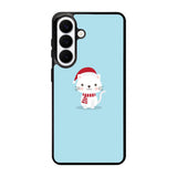 Cat with Santa X00631 Samsung Galaxy S26 Plus Case