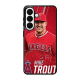 mike trout baseball X01213 Samsung Galaxy S26 Case