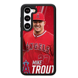mike trout baseball X01213 Samsung Galaxy S24 5G Case