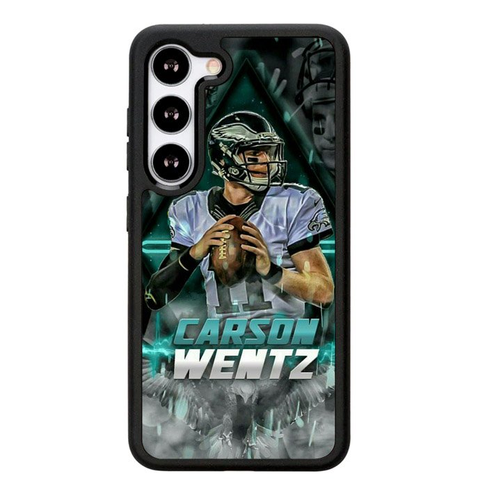 carson wentz philadelphia eagles X01343 Samsung Galaxy S24 5G Case