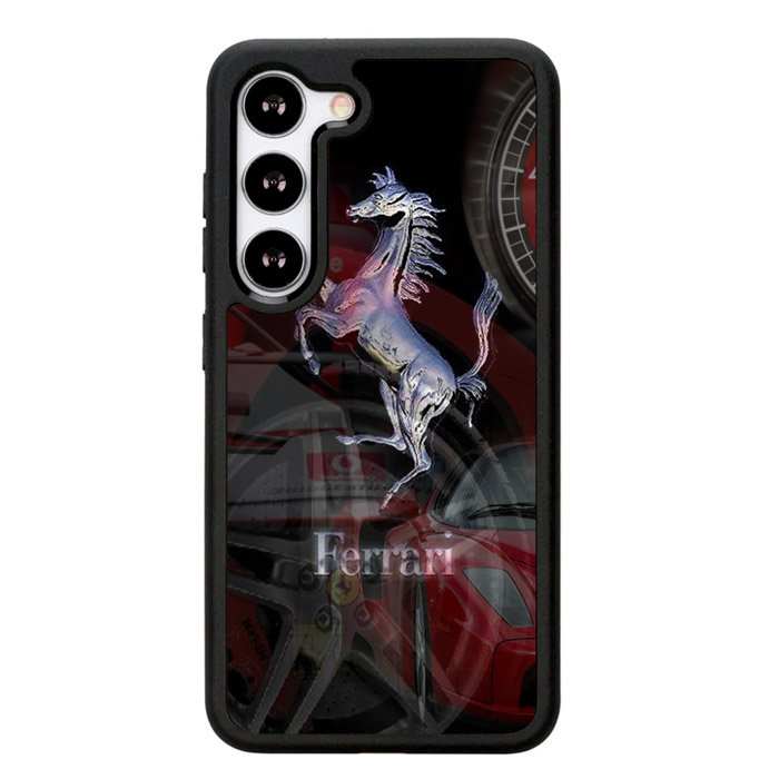 ferrari car Logo X01362 Samsung Galaxy S24 Plus 5G , Samsung Galaxy S24+ 5G Case