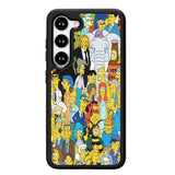 The Simpsons Characters X01580 Samsung Galaxy S25 5G Case