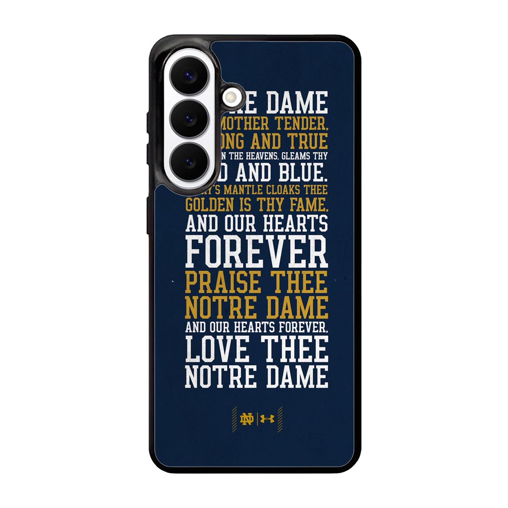 Notre Dame Football X02250 Samsung Galaxy S26 Case