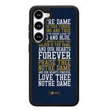 Notre Dame Football X02250 Samsung Galaxy S24 Plus 5G , Samsung Galaxy S24+ 5G Case