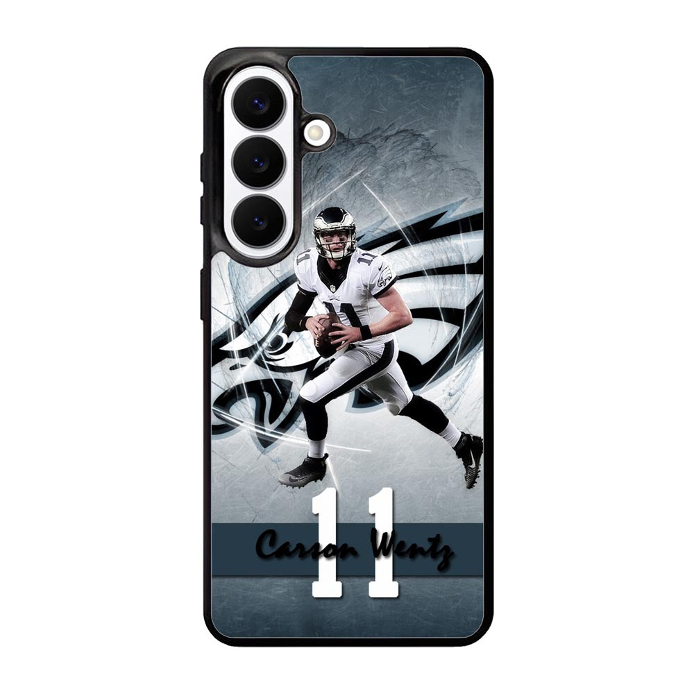 carson wentz 11 X02236 Samsung Galaxy S26 Plus Case