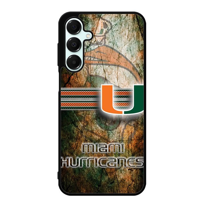 miami hurricanes Logo X02184 Samsung Galaxy A36 5G Case
