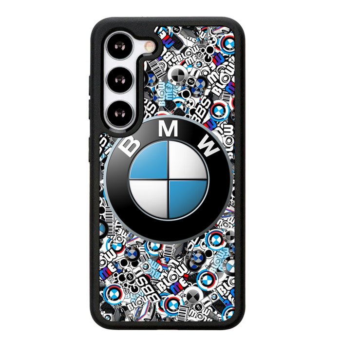 bmw sticker bomb X02147 Samsung Galaxy S24 Plus 5G , Samsung Galaxy S24+ 5G Case