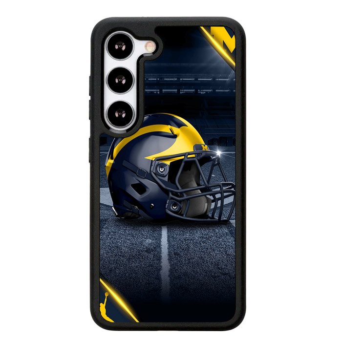 michigan wolverines helmet X02122 Samsung Galaxy S25 5G Case