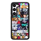 undertale all character X02102 Samsung Galaxy S24 Plus 5G , Samsung Galaxy S24+ 5G Case