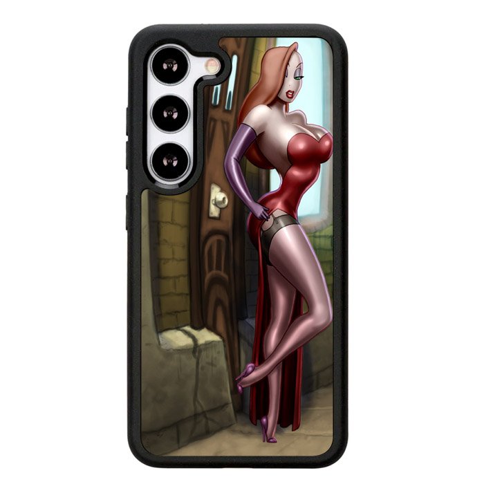 Jessica Rabbit In Toon Town  X0516 Samsung Galaxy S24 Plus 5G , Samsung Galaxy S24+ 5G Case