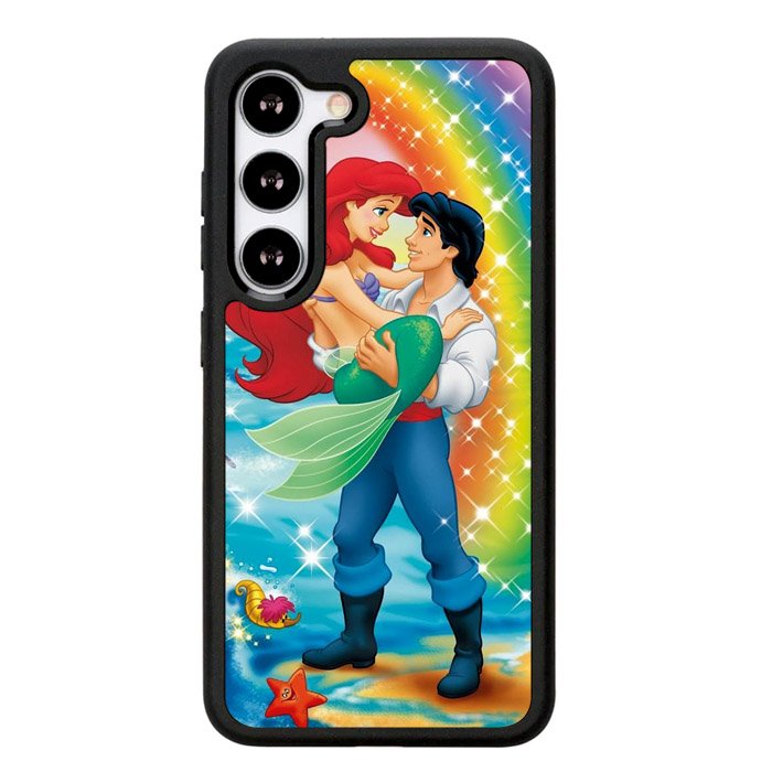 Little Mermaid Ariel Eric rainbow X0631 Samsung Galaxy S25 Plus 5G , Samsung Galaxy S25+ 5G Case