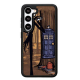 Jack Skellington Tardis X1077 Samsung Galaxy S24 Plus 5G , Samsung Galaxy S24+ 5G Case