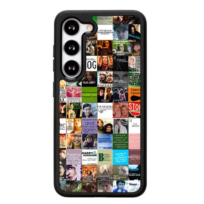 Harry Potter Collage X1139 Samsung Galaxy S24 Plus 5G , Samsung Galaxy S24+ 5G Case
