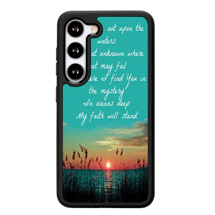 Hillsong United Oceans Lyrics X1143 Samsung Galaxy S24 Plus 5G , Samsung Galaxy S24+ 5G Case