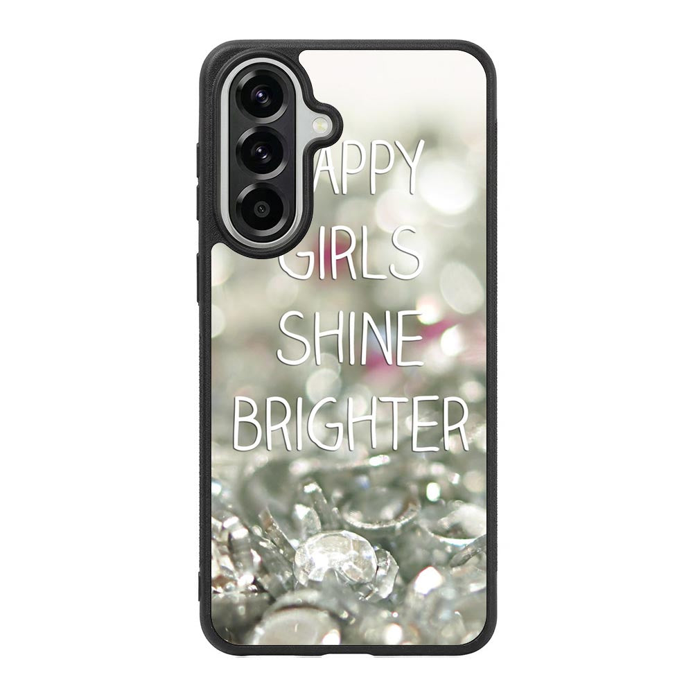 Happy Girls Shine Brighter X1219 Samsung Galaxy A37 Case