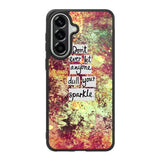 Inspirational Quote sparkle X1218 Samsung Galaxy A37 Case