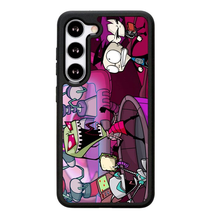 invader zim cartoon  X1215 Samsung Galaxy S25 Plus 5G , Samsung Galaxy S25+ 5G Case