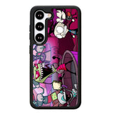 invader zim cartoon  X1215 Samsung Galaxy S24 Plus 5G , Samsung Galaxy S24+ 5G Case