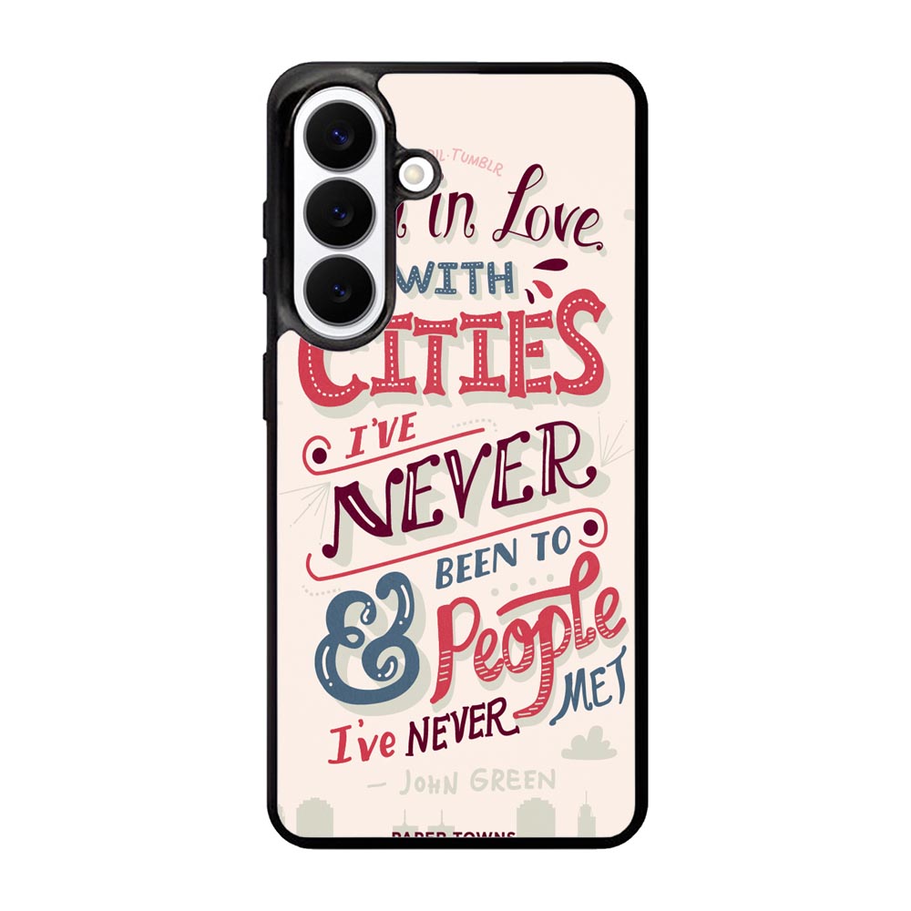 john green, paper towns X1201 Samsung Galaxy S26 Case