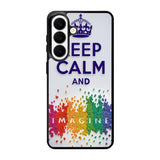 Keep Calm and imagine  X1245 Samsung Galaxy S26 Case