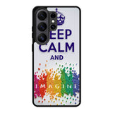 Keep Calm and imagine  X1245 Samsung Galaxy S26 Ultra Case