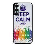 Keep Calm and imagine  X1245 Samsung Galaxy A55 5G Case