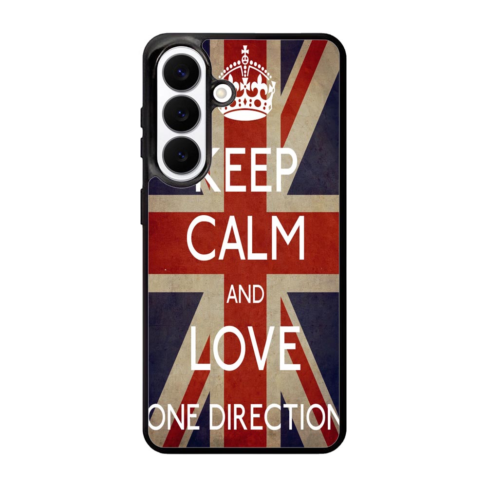 Keep Calm and Love 1D X1244 Samsung Galaxy S26 Plus Case
