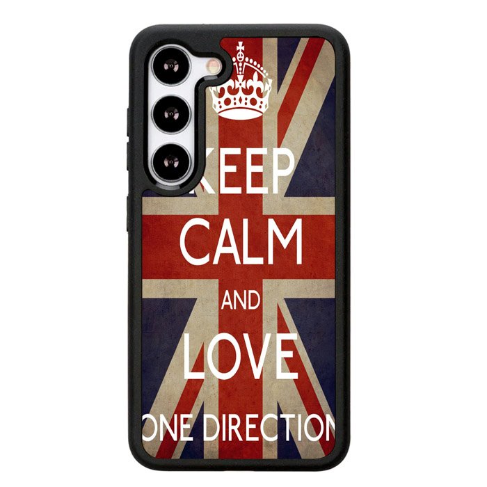 Keep Calm and Love 1D X1244 Samsung Galaxy S25 5G Case