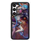 league of legend jinx Wallpaper X1268 Samsung Galaxy S25 5G Case