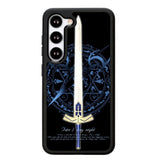Fate Stay Night Excalibur X1335 Samsung Galaxy S24 Plus 5G , Samsung Galaxy S24+ 5G Case