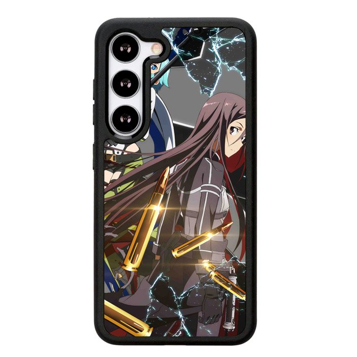 Gun Gale Sinon Kirito X1366 Samsung Galaxy S24 Plus 5G , Samsung Galaxy S24+ 5G Case